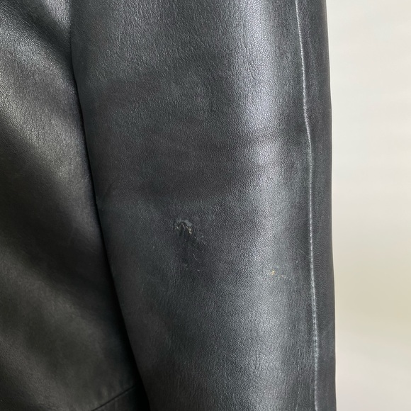 SOLD Black Vintage Danier Leather Jacket - Picture 10 of 16